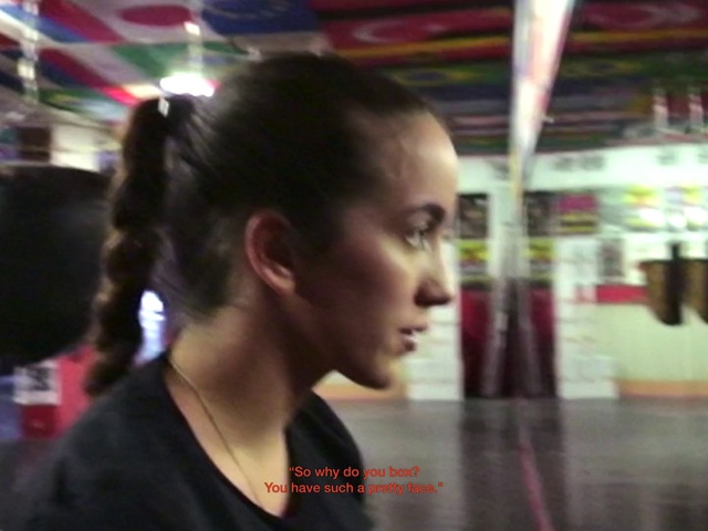 Video Reference: Neck, Street fashion, Long hair, Fun, Happy, Magenta, T-shirt, Street, Sportswear, Public transport