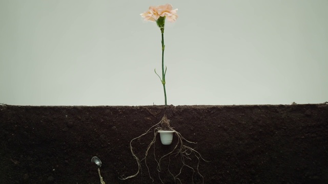 Video Reference: Flower, Plant, Petal, Twig, Flowerpot, Wood, Grass, Rectangle, Art, Rose
