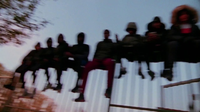 Video Reference: Freezing, Event, Snow, Recreation, Winter, Fun, Sky, Crowd, Team, Font