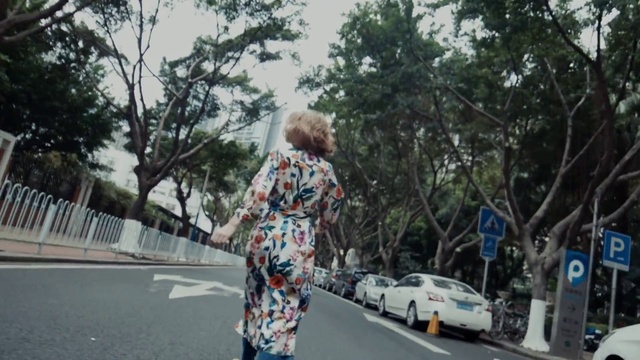 Video Reference: Vehicle, Car, Plant, Wheel, Tree, Street fashion, Tire, Motor vehicle, Asphalt, Road surface