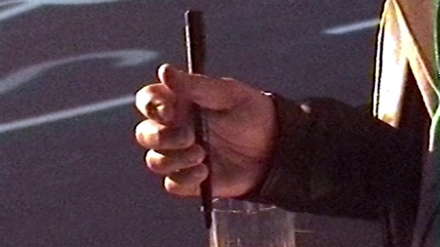 Video Reference: Sleeve, Gesture, Thumb, Wrist, Nail, Collar, Electric blue, Windshield, Fashion accessory, Metal