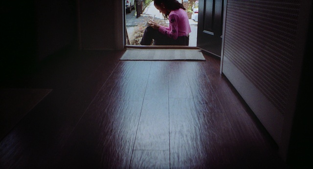 Video Reference: Window, Door, Wood, Interior design, Flooring, Floor, Road surface, Rectangle, Hardwood, Tints and shades
