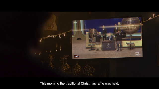 Video Reference: Urban design, Font, Space, Science, Rectangle, Event, Glass, Display device, Art, Building