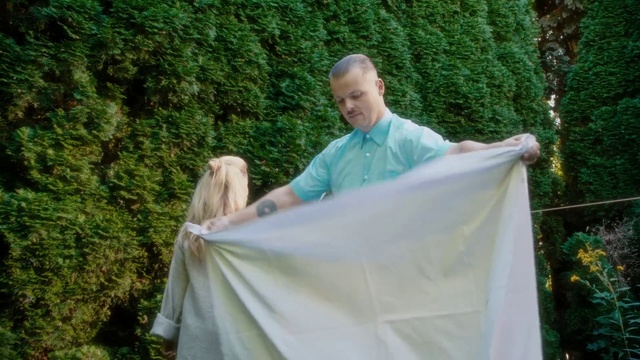 Video Reference: Gesture, Plant, Grass, People in nature, Leisure, Happy, Event, Recreation, Lawn, Tree