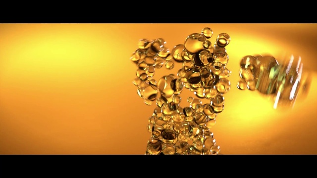 Video Reference: Liquid, Amber, Font, Art, Jewellery, Lamp, Metal, Circle, Macro photography, Chandelier