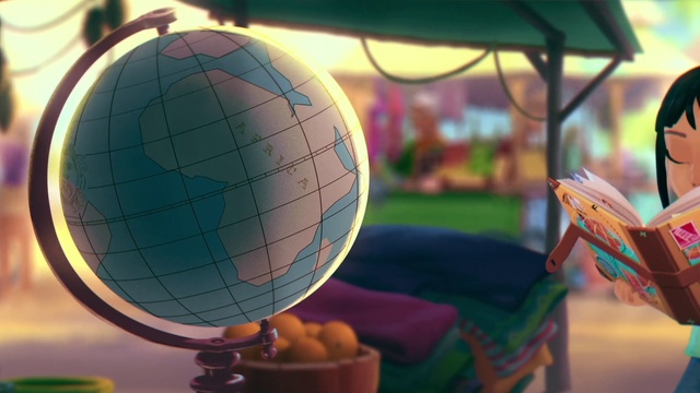 Video Reference: World, Light, Green, Globe, Leisure, Art, Tints and shades, Fun, Glass, Tableware