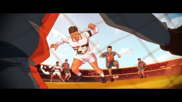 Video Reference: World, Sky, Player, Happy, Sports, Recreation, Shorts, Competition event, Fun, Art