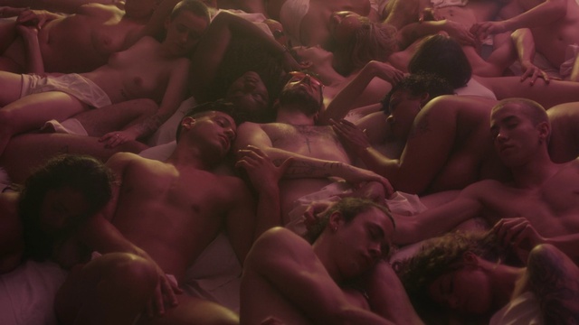 Video Reference: Human body, Textile, Lighting, Mammal, Comfort, Pink, Crowd, Magenta, Thigh, Trunk