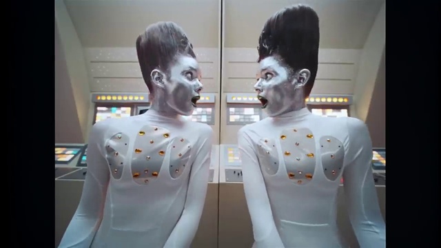 Video Reference: Shoulder, Eye, Neck, Jaw, Sleeve, Eyelash, Art, Chest, Cool, Fashion design