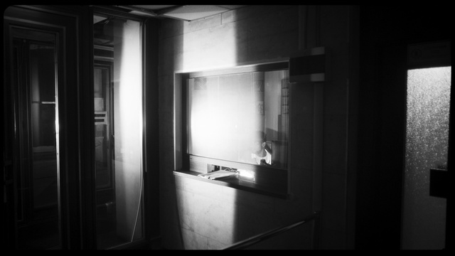 Video Reference: Wood, Black-and-white, Style, Fixture, Window, Tints and shades, Monochrome photography, Monochrome, Glass, Darkness