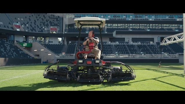 Video Reference: Wheel, Vehicle, Tire, Automotive tire, Player, Motor vehicle, Grass, Automotive design, Helmet, Competition event