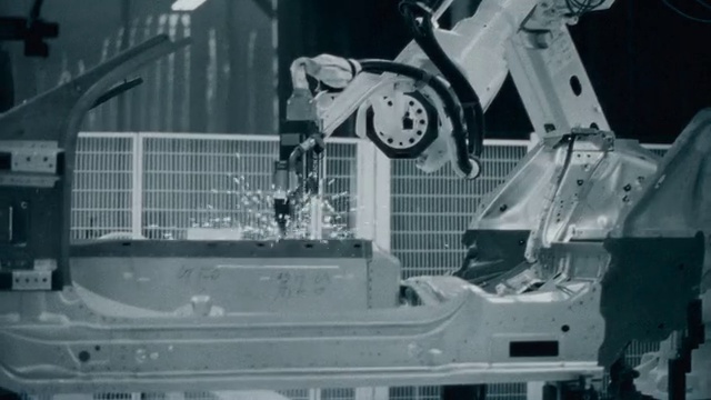 Video Reference: Engineering, Machine, Font, Building, Monochrome photography, Metal, Machine tool, Monochrome, Motor vehicle, Automotive tire