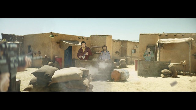 Video Reference: Sky, Tints and shades, Landscape, Event, Snow, Art, Freezing, Musical instrument, Room, Winter