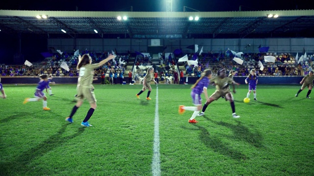 Video Reference: Atmosphere, Sports equipment, Player, Ball game, Grass, Competition event, Multi-sport event, Jersey, Sports, Sky