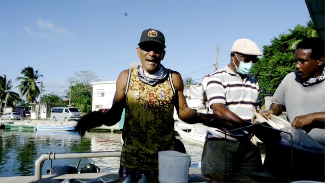 Video Reference: Sky, Water, Vest, Cap, Travel, Baseball cap, Tree, Goggles, Luggage and bags, T-shirt