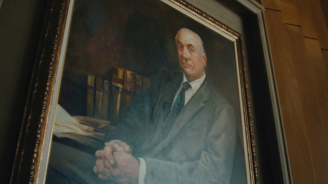 Video Reference: Picture frame, Art, Painting, Tie, Blazer, Tints and shades, Paint, Artist, Formal wear, Glass