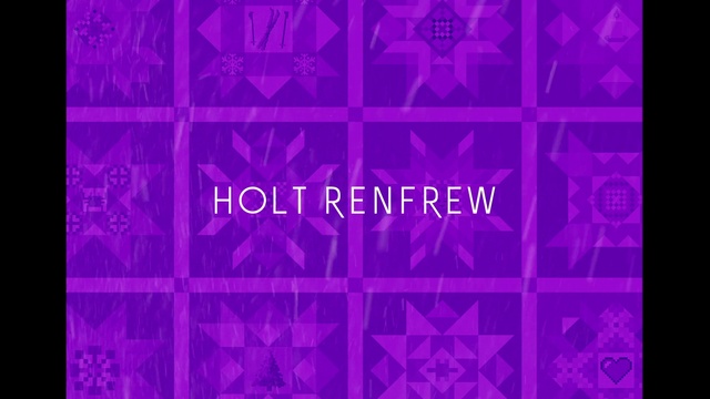 Video Reference: Purple, Azure, Human body, Rectangle, Textile, Violet, Font, Symmetry, Magenta, Pattern