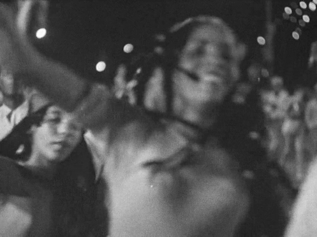 Video Reference: Gesture, Black-and-white, Style, Flash photography, Chest, Entertainment, Monochrome photography, Event, Monochrome, Darkness