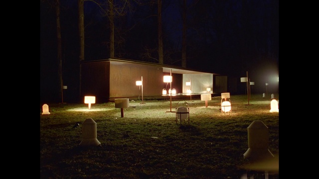 Video Reference: Grass, Plant, Tree, Gas, Tints and shades, Midnight, Window, Event, Darkness, Building