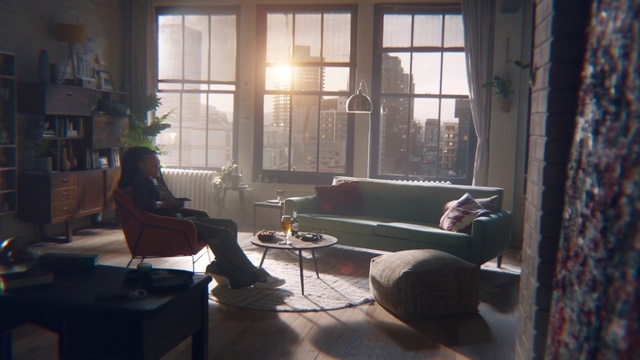 Video Reference: Couch, Furniture, Building, Window, Plant, Comfort, Interior design, Houseplant, Wood, Architecture