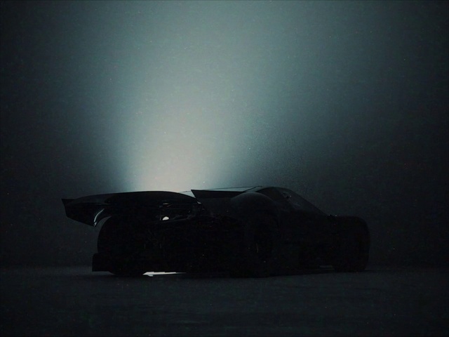 Video Reference: Hood, Sky, Automotive lighting, Automotive design, Tints and shades, Vehicle door, Automotive exterior, Personal luxury car, Darkness, Space