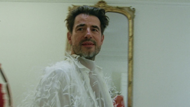 Video Reference: Eyebrow, Beard, Smile, Jaw, Facial hair, Sleeve, Happy, Moustache, Event, Microphone