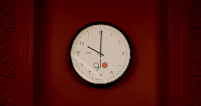 Video Reference: Brown, Clock, Quartz clock, Gas, Circle, Font, Wood, Number, Measuring instrument, Wall clock