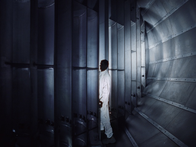 Video Reference: Flash photography, Tints and shades, Symmetry, Darkness, Space, Monochrome, Door, Room, Monochrome photography, Shadow