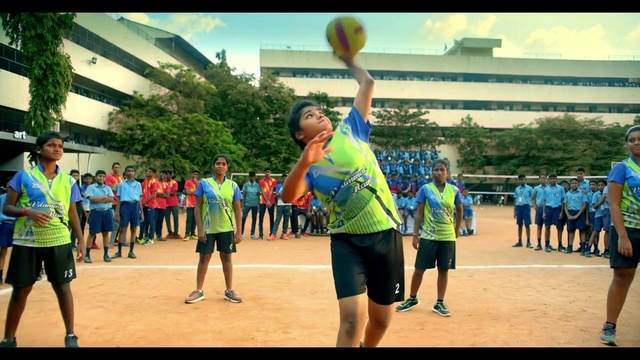 Video Reference: Shorts, Sports equipment, Sky, Active shorts, Player, Volleyball, Ball game, Net sports, Leisure, Tree