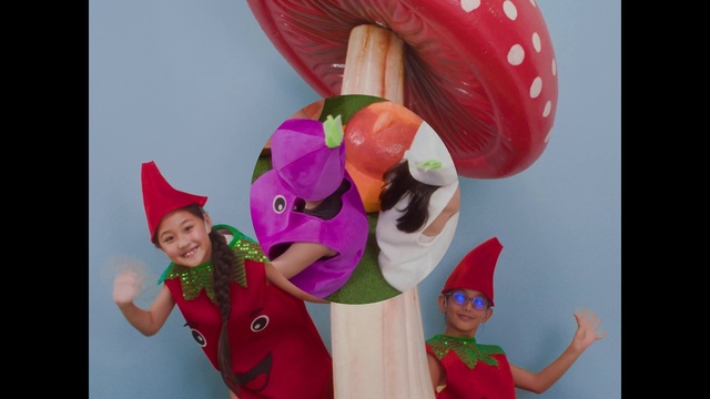 Video Reference: Smile, Product, Purple, Happy, Gesture, Pink, Headgear, Finger, Red, Hat