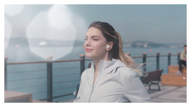 Video Reference: Shoulder, Water, Flash photography, Sleeve, Sky, Happy, Dress shirt, Collar, Travel, Street fashion