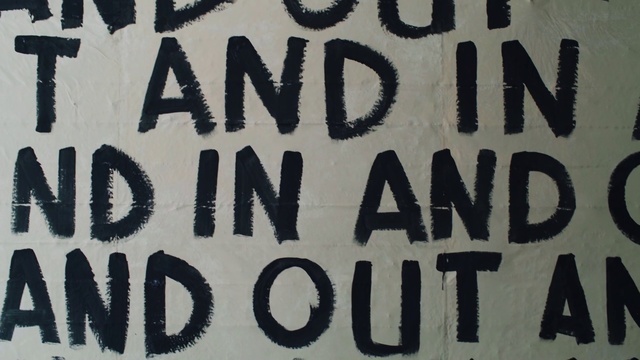 Video Reference: Font, Wood, Handwriting, Signage, Writing, Poster, Monochrome, Pattern, Banner, Event