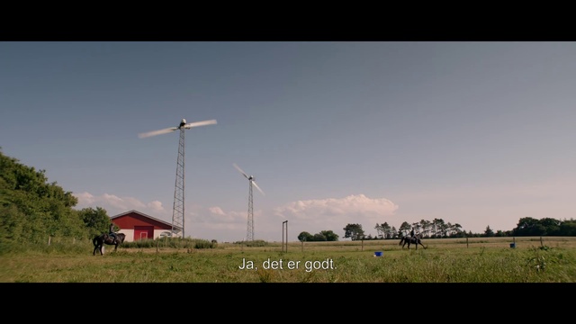 Video Reference: Sky, Plant, Cloud, Wind farm, Natural landscape, Tree, Wind turbine, Land lot, Electricity, Turbine