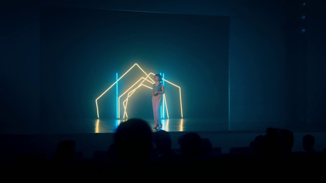 Video Reference: Sky, Electricity, Performing arts, Entertainment, Electric blue, Event, Midnight, Space, Darkness, Performance art