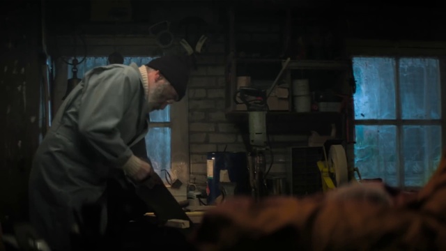 Video Reference: Flash photography, Hat, Gas, Cooking, Darkness, Midnight, Event, Room, Blue-collar worker, Baseball cap
