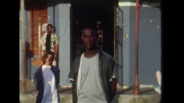 Video Reference: Sleeve, T-shirt, Event, Fun, Glass, Conversation, Reflection, Room, Street, Eyewear