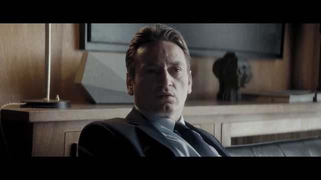 Video Reference: Jaw, Flash photography, Screenshot, Formal wear, Darkness, White-collar worker, Pleased, Movie, Official, Fictional character