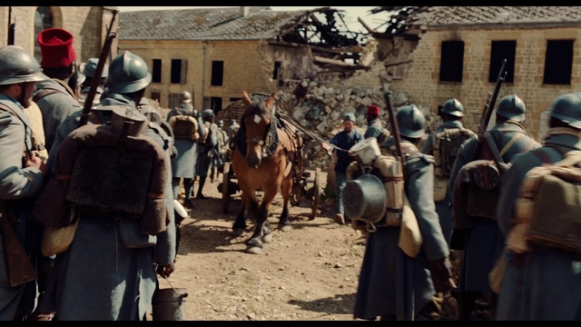 Video Reference: Helmet, Working animal, Horse, Window, Event, Crowd, Pack animal, Pole, History, Rebellion