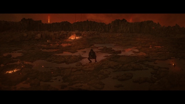 Video Reference: Ecoregion, Sky, Landscape, Mountain, Dusk, Horizon, Tints and shades, Geological phenomenon, Formation, Darkness