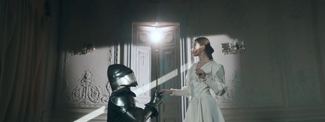 Video Reference: Breastplate, Darth vader, Helmet, Flash photography, Armour, Glove, Personal protective equipment, Event, Entertainment, Fashion design