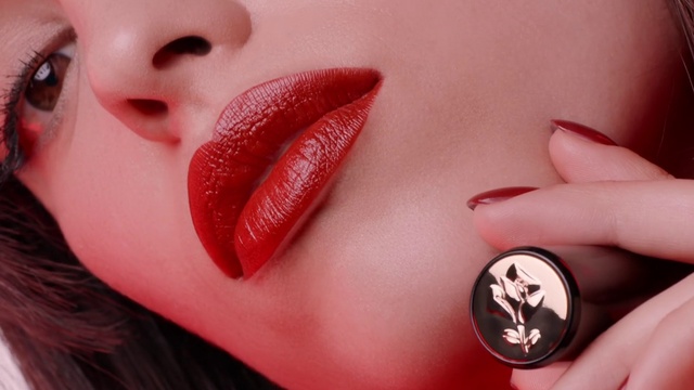 Video Reference: Nose, Cheek, Skin, Lip, Chin, Hand, Lipstick, Mouth, Eyelash, Neck