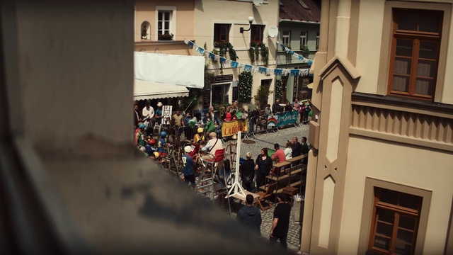 Video Reference: Window, Building, Door, Urban design, Facade, City, Travel, House, Road, Event