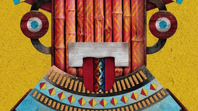 Video Reference: Line, Red, Art, Font, Wood, Circle, Pattern, Event, Visual arts, Rectangle