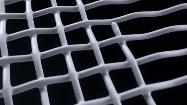 Video Reference: Mesh, Grey, Fence, Material property, Composite material, Pattern, Wire fencing, Metal, Close-up, Natural material