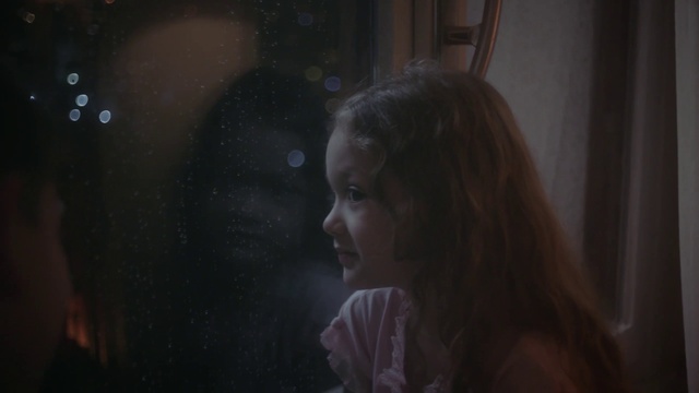 Video Reference: Flash photography, Window, Eyelash, Long hair, Fun, Event, Midnight, Happy, Darkness, Brown hair