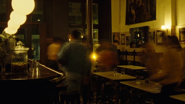 Video Reference: Light, Table, Lighting, Building, Barware, Darkness, Lamp, Event, Room, Night