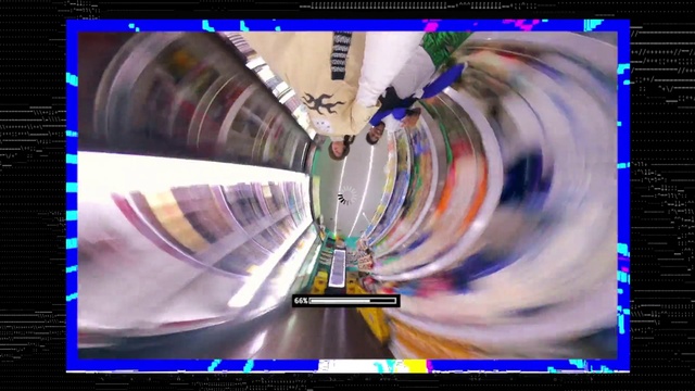 Video Reference: Photograph, Light, Automotive lighting, Font, Line, Screenshot, Technology, Snapshot, Magenta, Electric blue