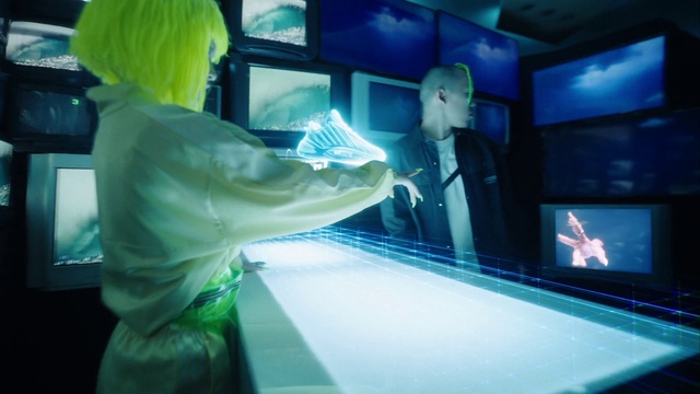 Video Reference: Azure, Television set, Leisure, Gadget, Display device, Fun, Electric blue, Electronic device, Multimedia, Glass