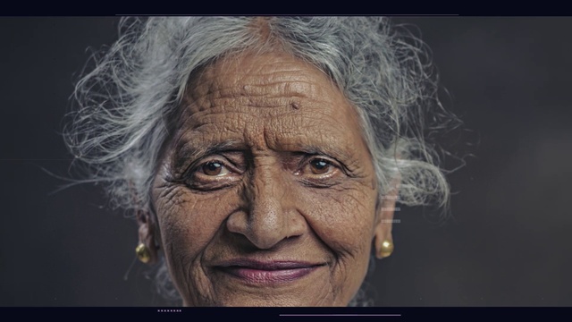 Video Reference: Nose, Cheek, Eyebrow, Smile, Flash photography, Jaw, Ear, Iris, Happy, Art