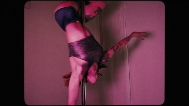 Video Reference: Leg, Purple, Go-go dancing, Performing arts, Violet, Pink, Thigh, Entertainment, Magenta, Knee